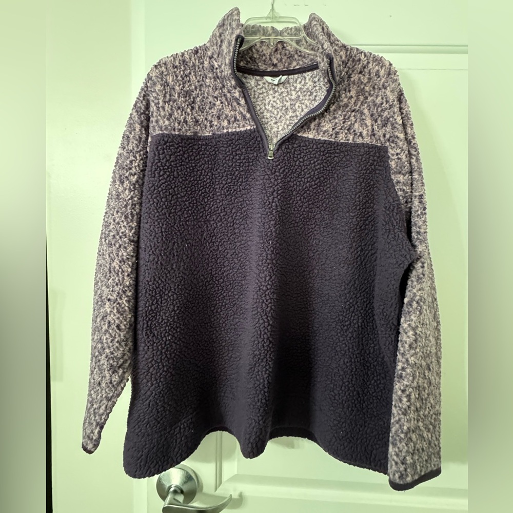 Sherpa pullover